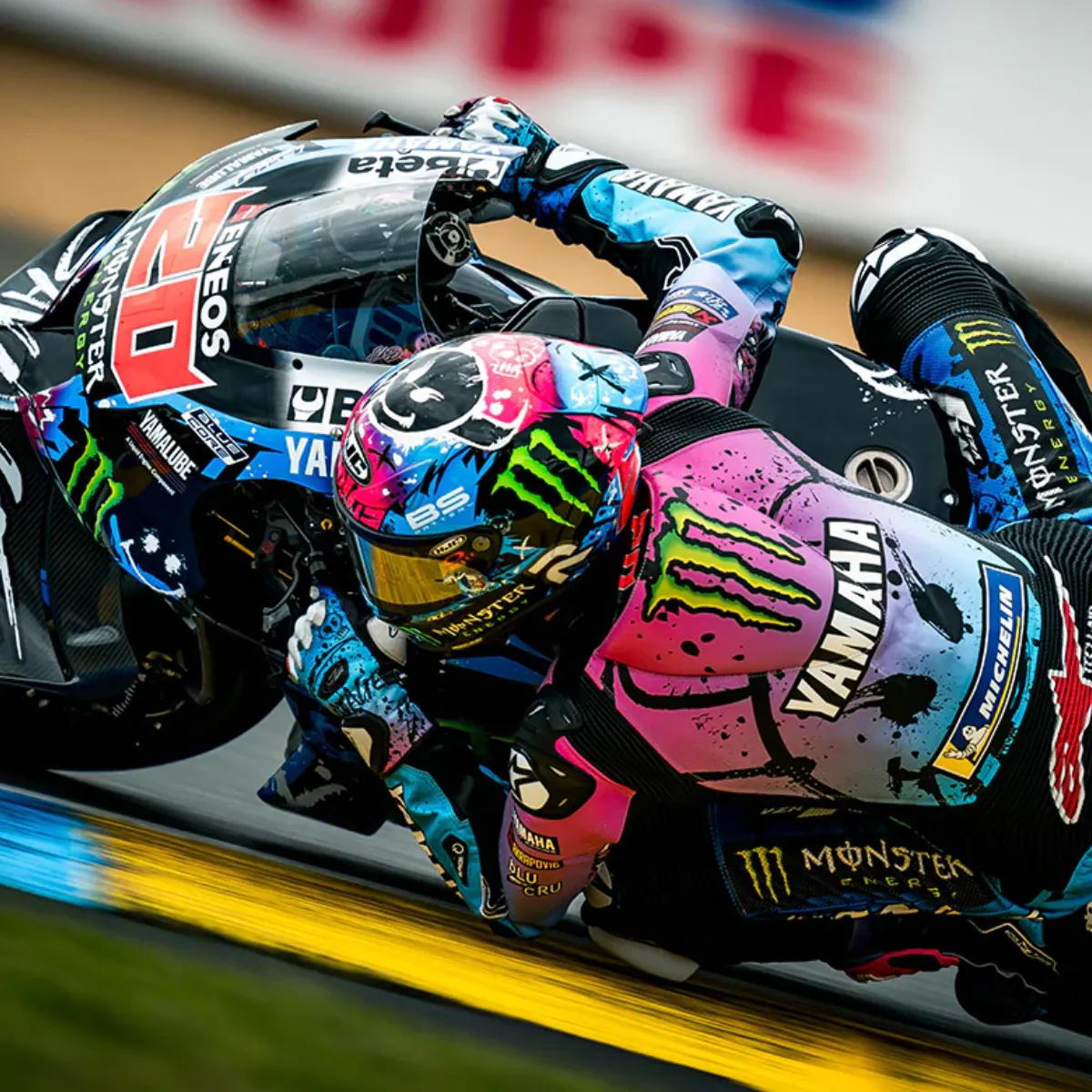 Capacete HJC RPHA 1 Fabio Quartararo Le Mans Special 2024 em detalhe