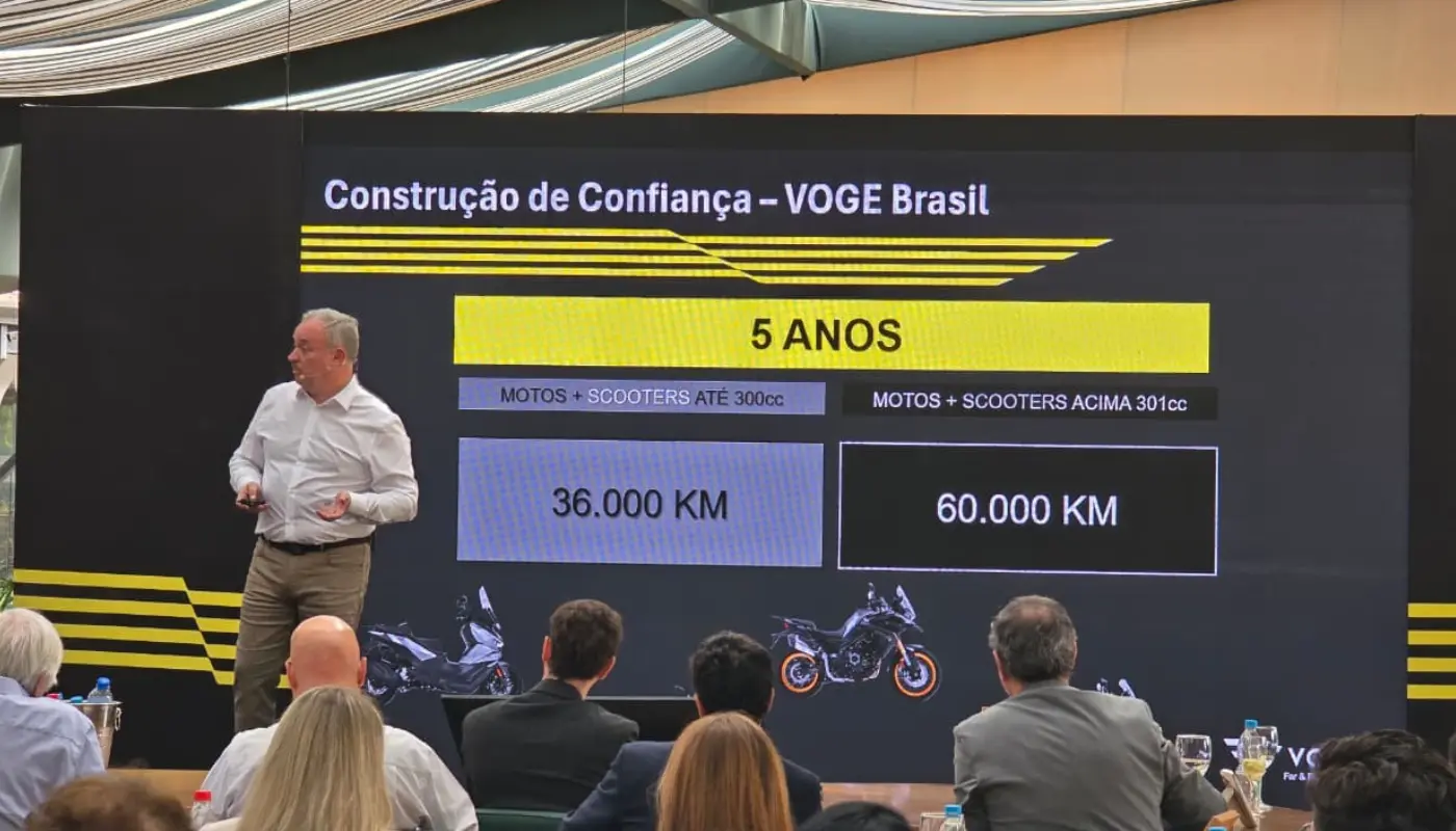 VOGE chega oficialmente ao Brasil e revela preços
