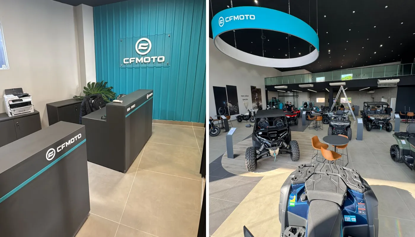 CFMOTO inaugura maior loja do Brasil em Campinas CFMOTO inaugura maior loja do Brasil em Campinas