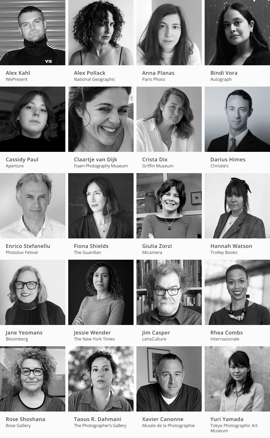 International Jury Members