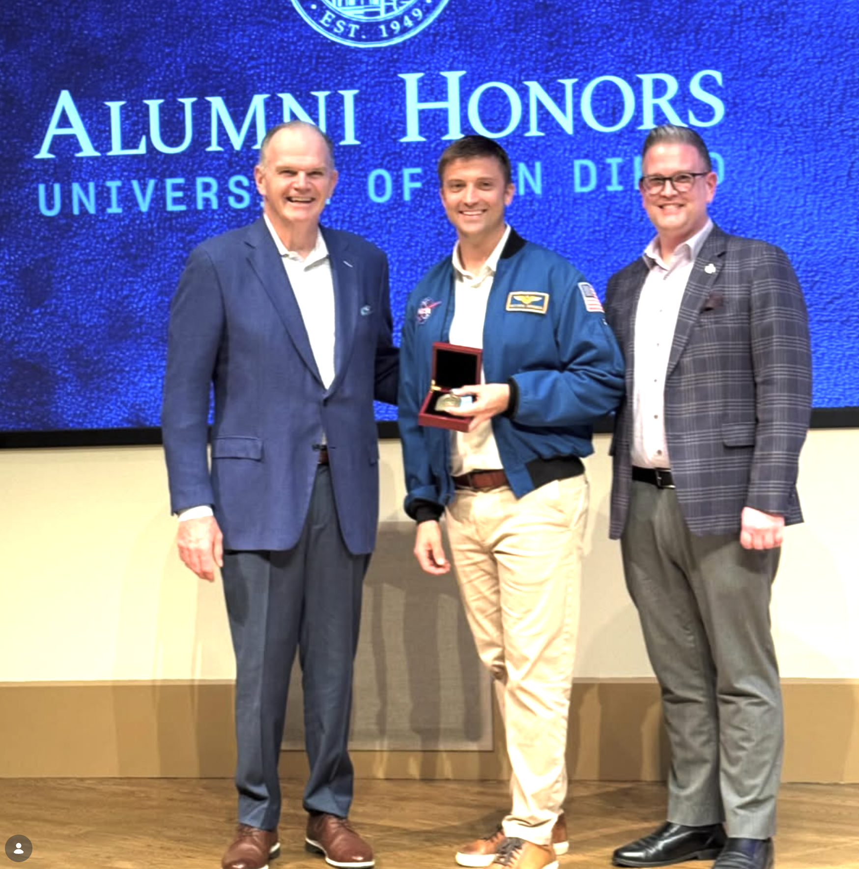 Dr. Harris, Matthew Dominick and Eric Hafner