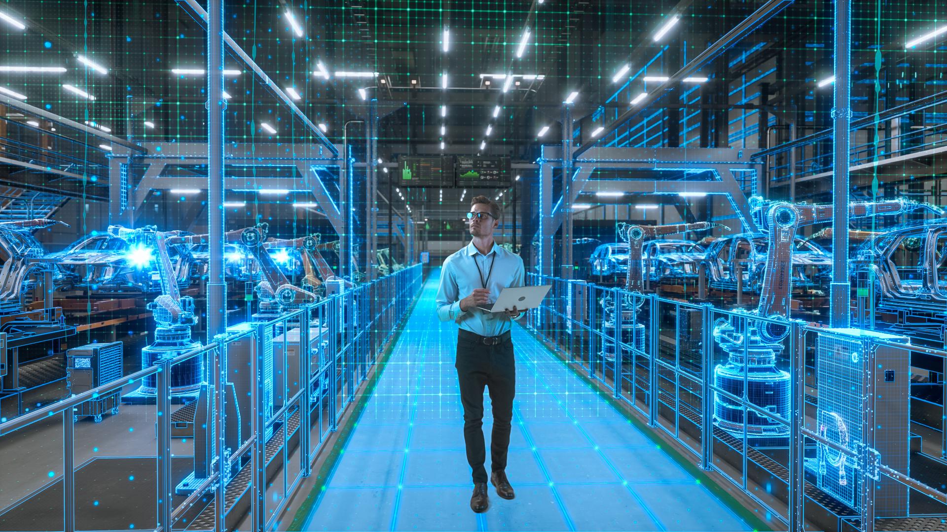 Industrial automation and machine vision edge AI, real-time inspection and defect detection