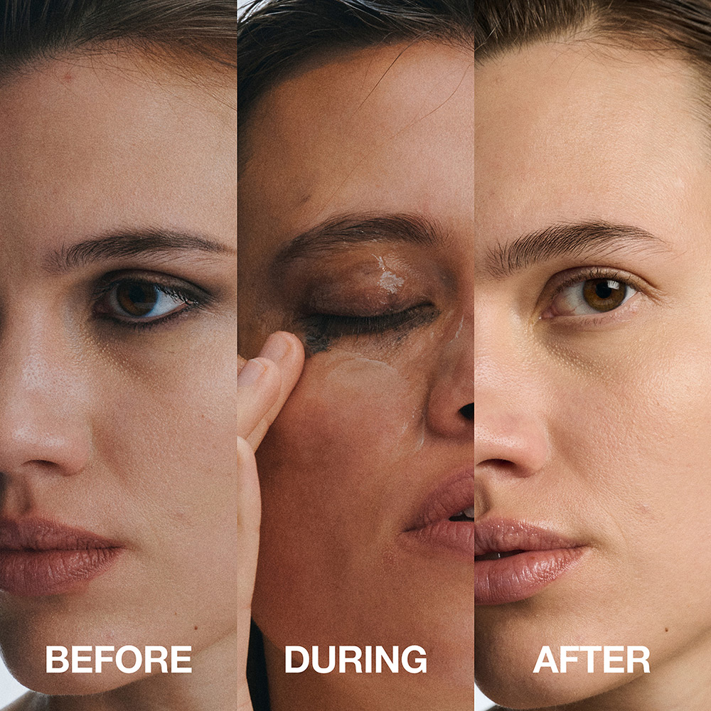 Over 96% of face & eye makeup removed, in 1 use
