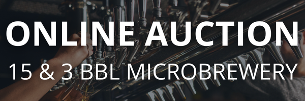 ONLINE AUCTION - 15 & 3 BBL Microbrewery