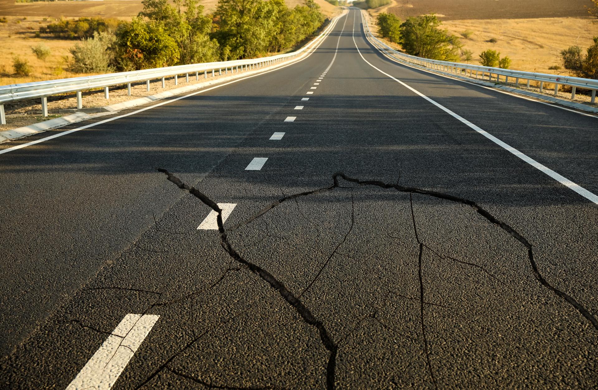 Carreteras en mal estado o señales defectuosas
