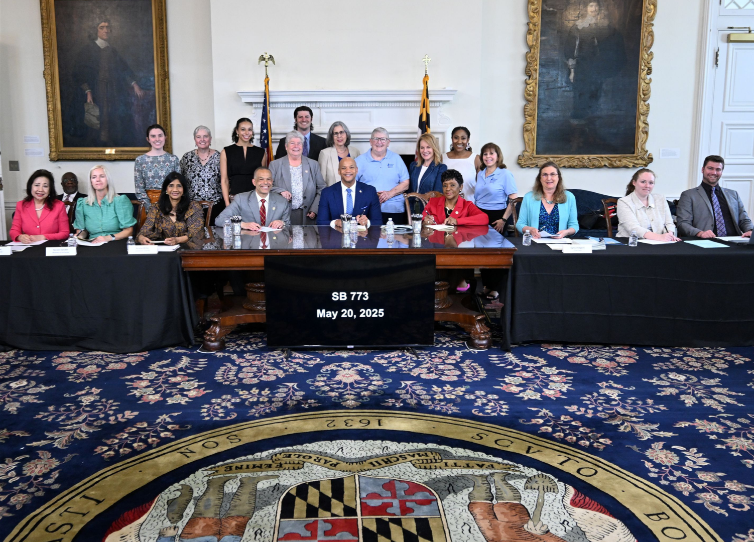 Photo of our staff and representatives in the Capitol Photo of our staff and representatives in the Capitol