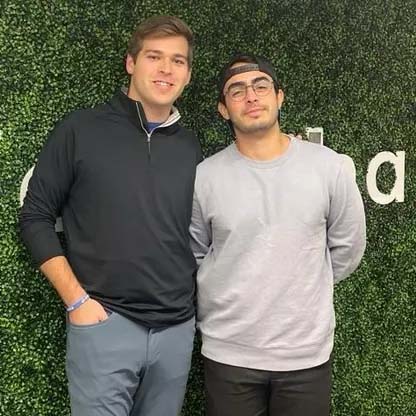 Photo of Matt Barron and Pedro De Almeida