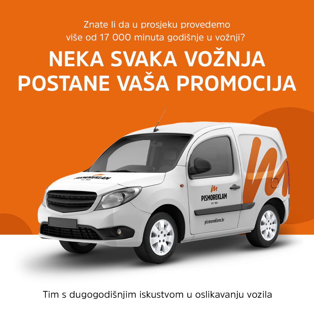 Oslikavanje vozila u Pismoreklam d.o.o.