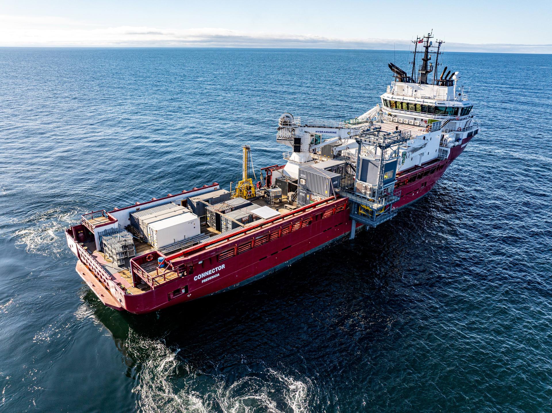 A GEO survey vessel