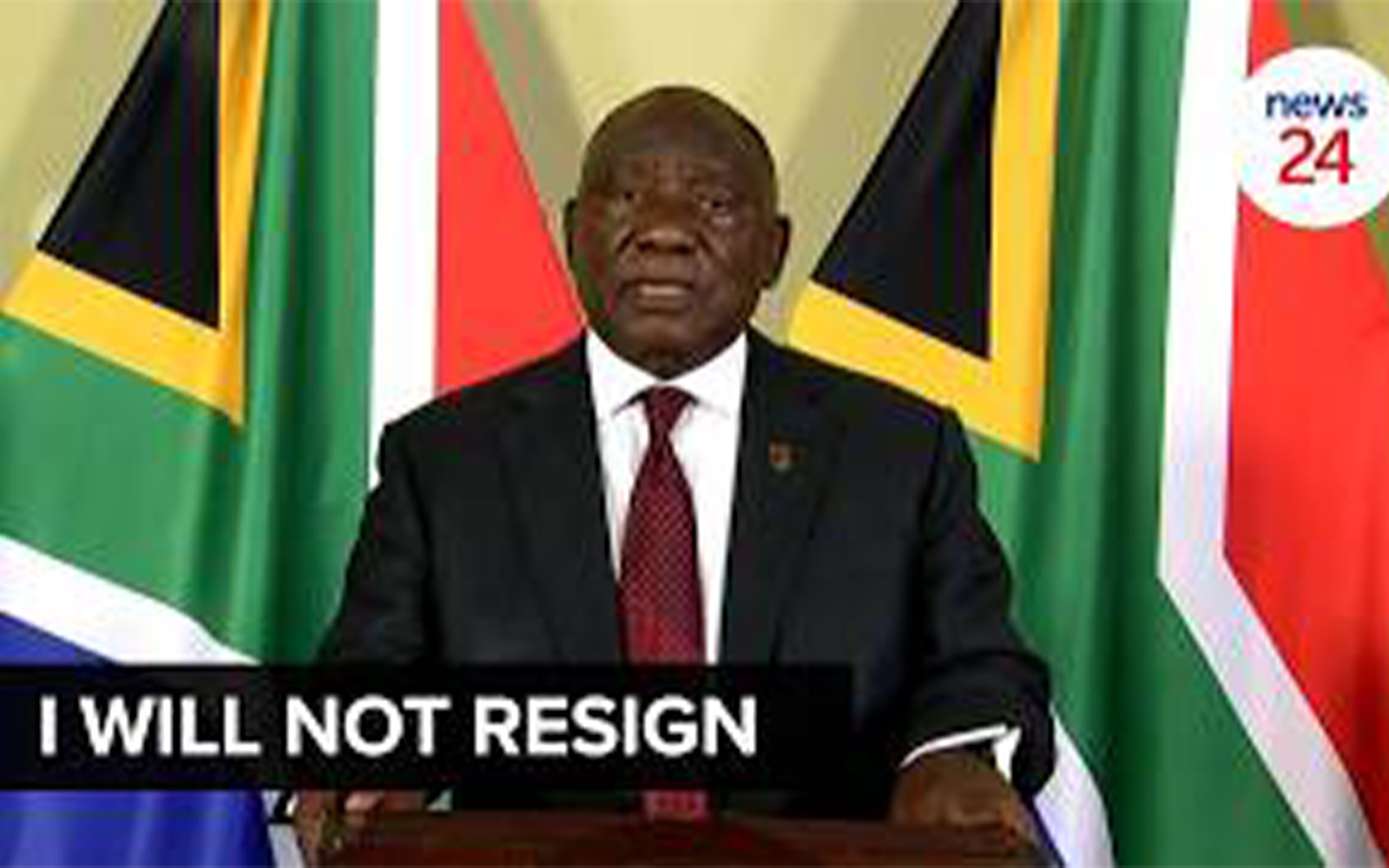 President Ramaphosa Says He Will Not Resign Amid Impeachment Process