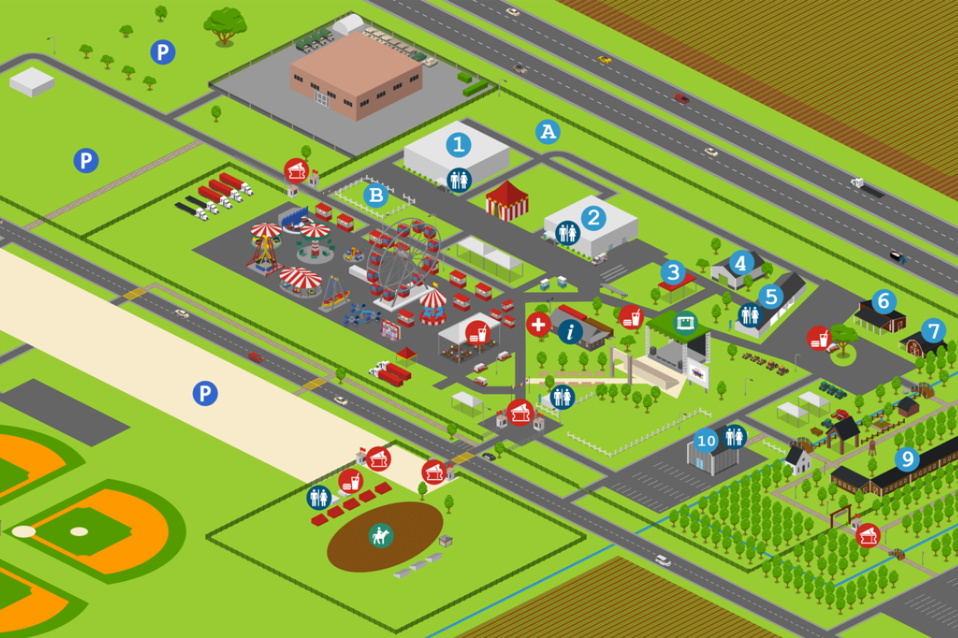 FAIRGROUNDS MAP