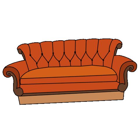 Hey, isn't that the couch from Friends?