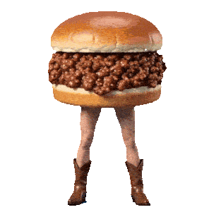I don't know if this Sloppy Joe should make me hungry or scared.
