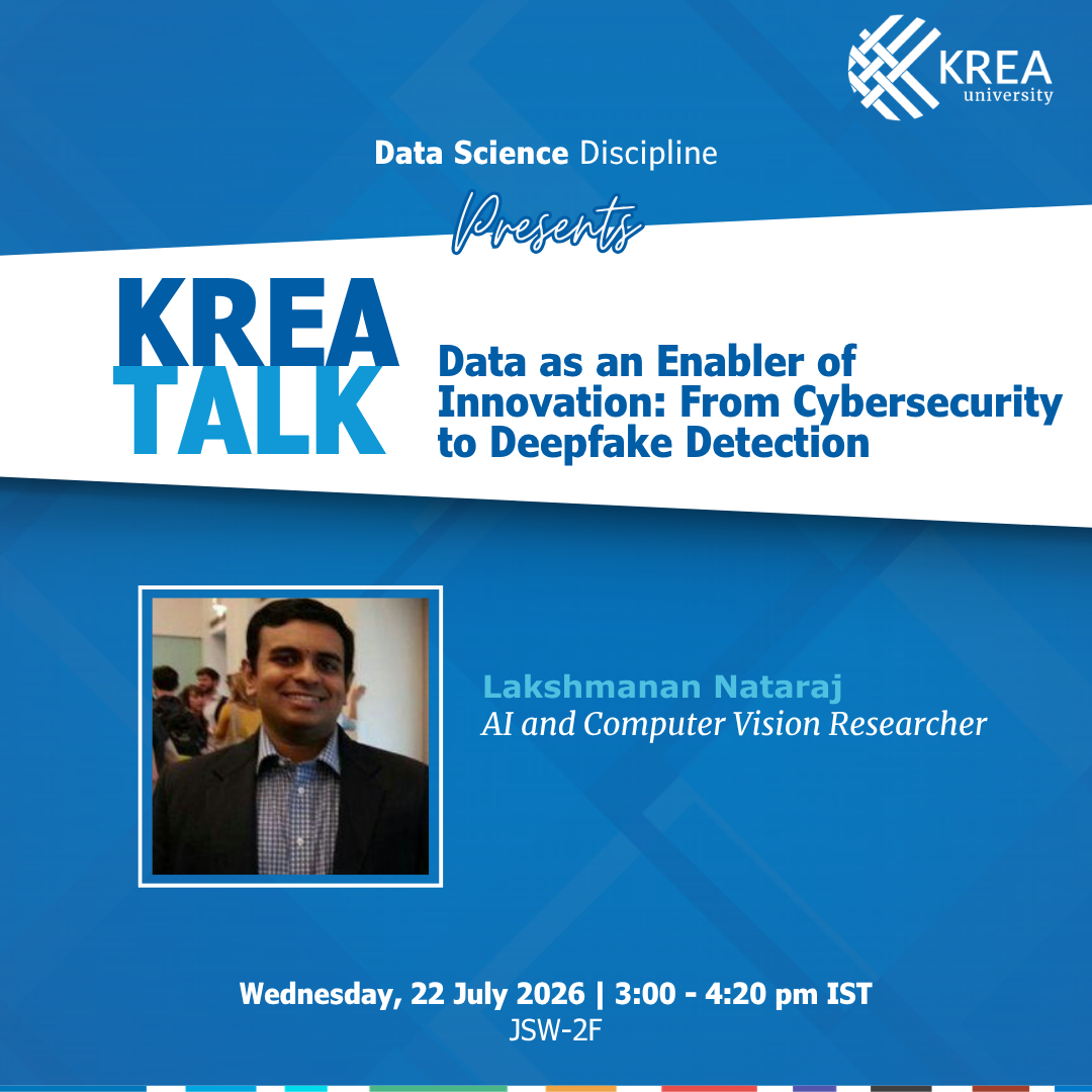 Krea Data Science Talk: Data as an Enabler of Innovation: From Cybersecurity to Deepfake Detection