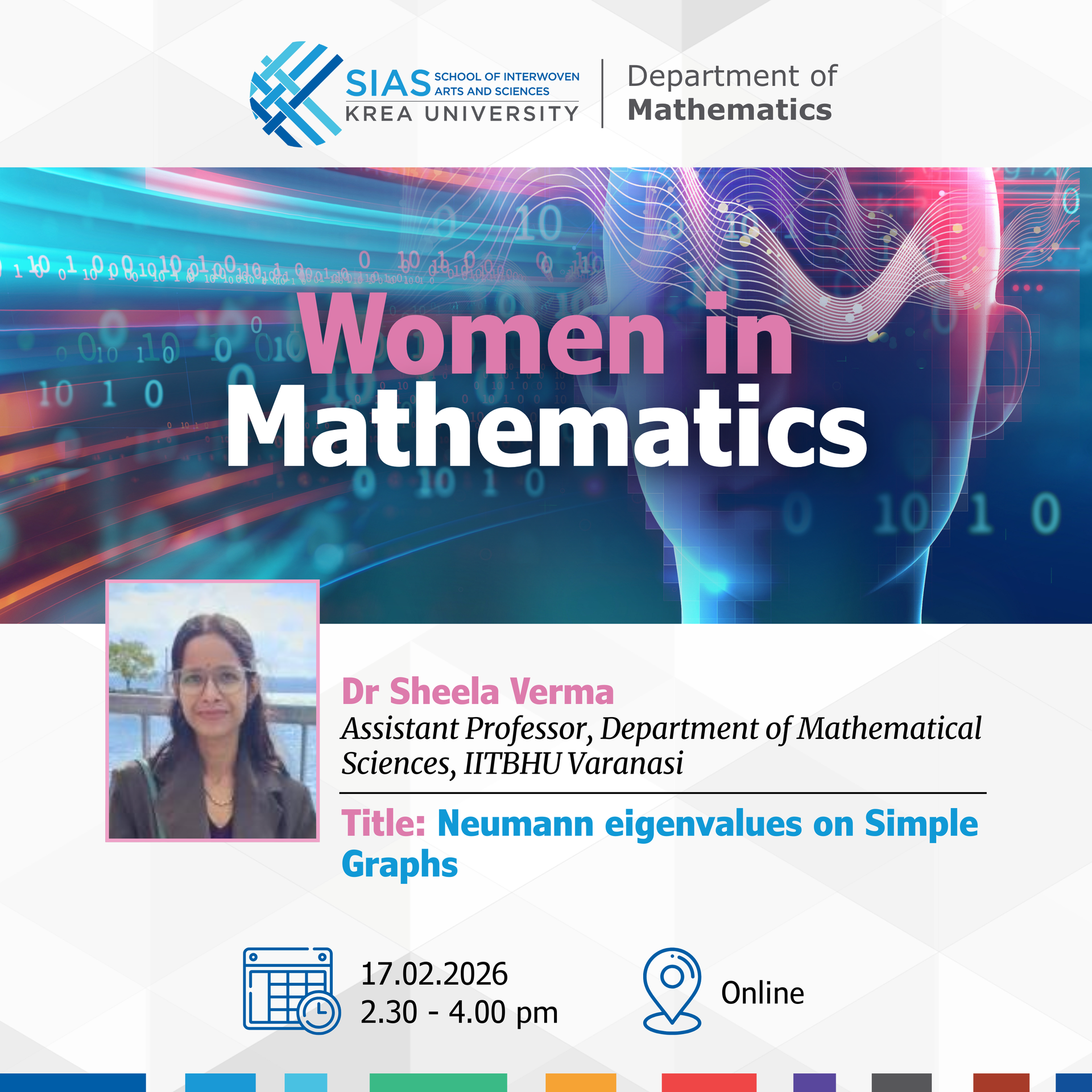 Krea Mathematics Talk - Neumann eigenvalues on Simple Graphs