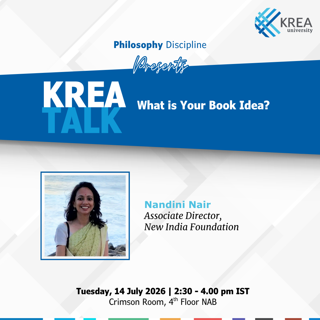 'What is your Book Idea?' By Nandini Nair on Tuesday, 14 July 2026 at 2:30-4:00 PM