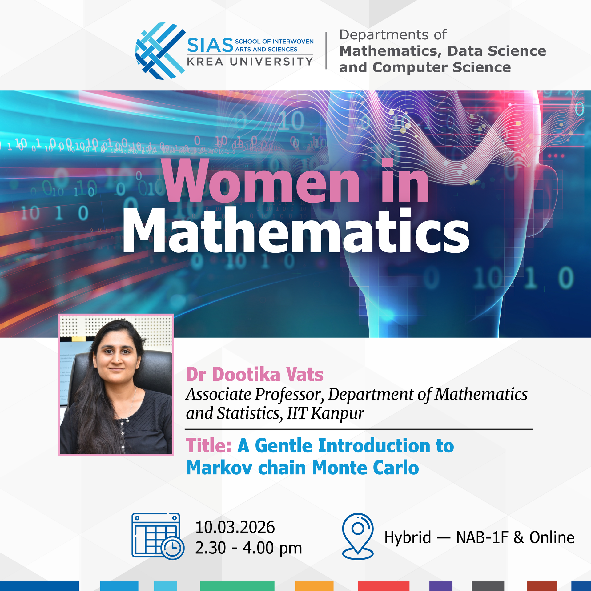 Krea Mathematics Talk - A Gentle Introduction to Markov chain Monte Carlo