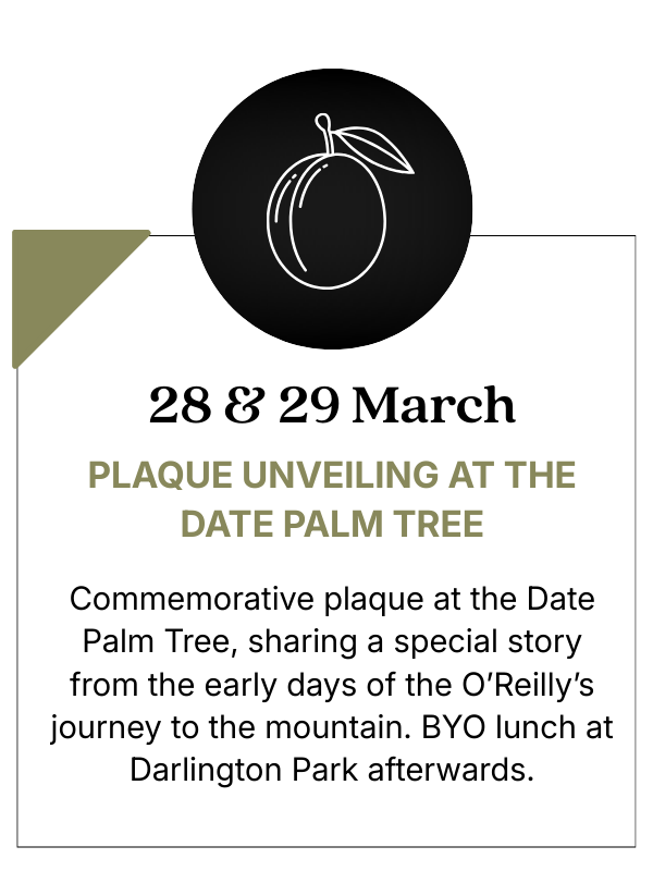 The O'Reilly's Family invites you to join us for a very special Celebration