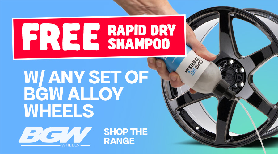 Free Shampoo w/ 4 x BGW Wheels Free Shampoo w/ 4 x BGW Wheels