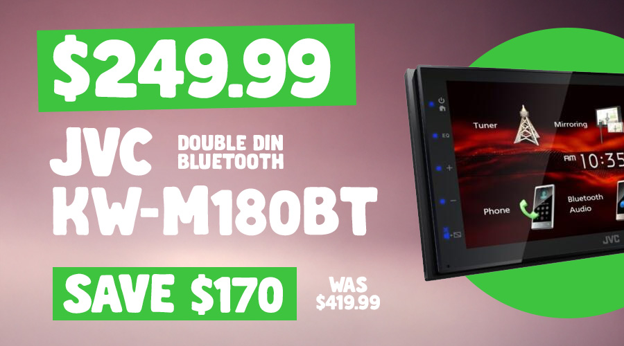 JVC KW-M180 $249.99 JVC KW-M180 $249.99