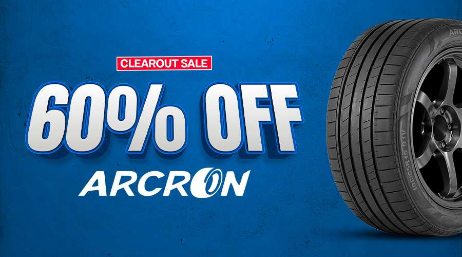 60% Off Arcron Tyres