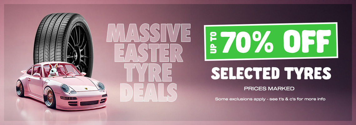 70% Off Tyres