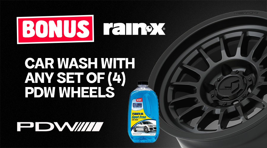 Free Gift with PDW Wheels