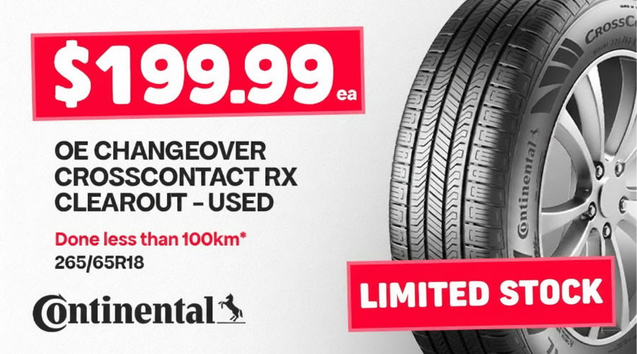 CONTINENTAL OE CHANGEOVER $199.99