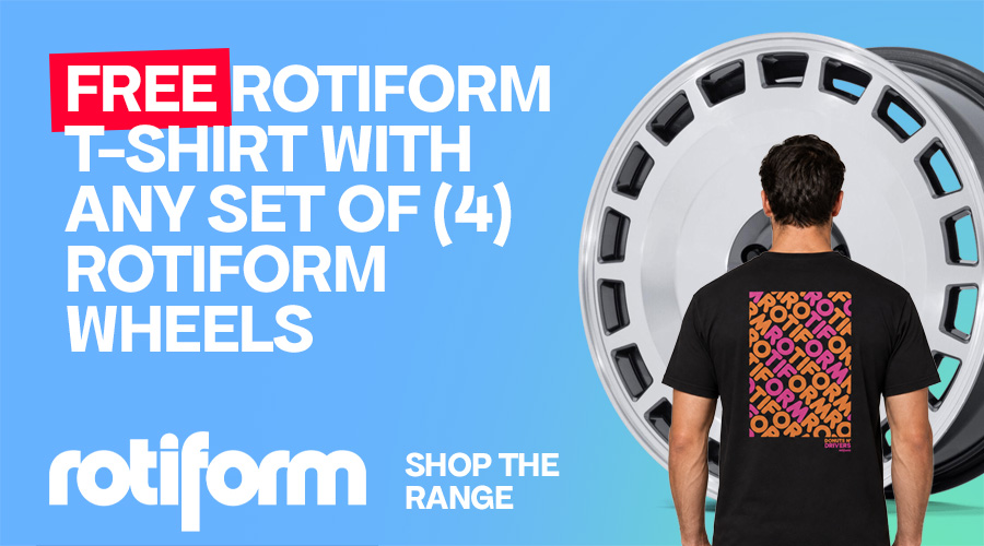 Free Rotiform T-Shirt with Set of Rotiform Wheels Free Rotiform T-Shirt with Set of Rotiform Wheels