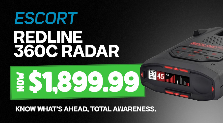 ESCORT REDLINE 360C - $1899