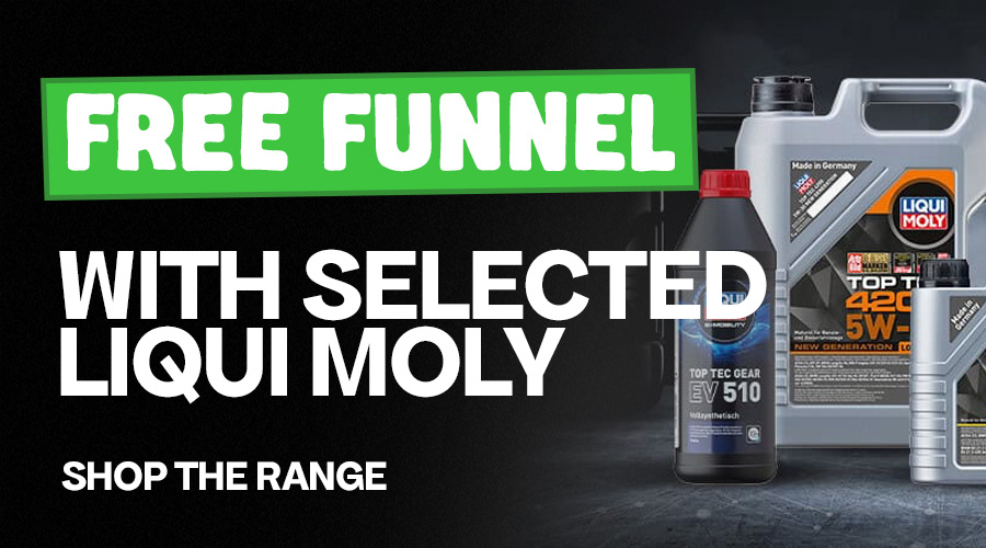 FREE FUNNEL W/ SELECT LIQUI MOLY