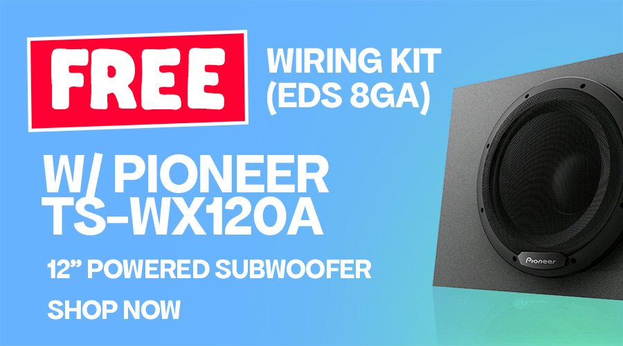 Free Eds 8ga wiring kit W/ PIONEER TS-WX1210A Free Eds 8ga wiring kit W/ PIONEER TS-WX1210A