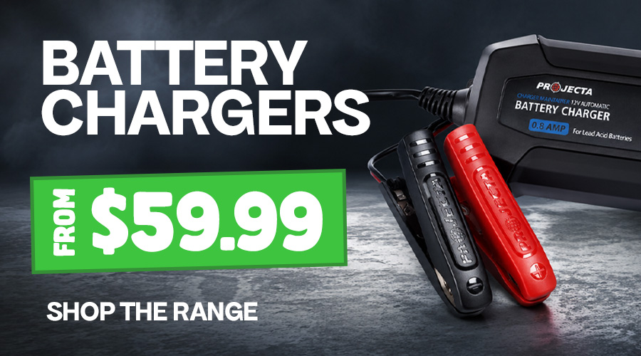 BATTERY CHARGERS FROM $59