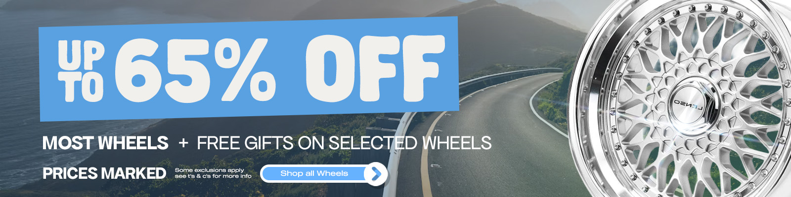 Up to 65% Off Wheels Up to 65% Off Wheels