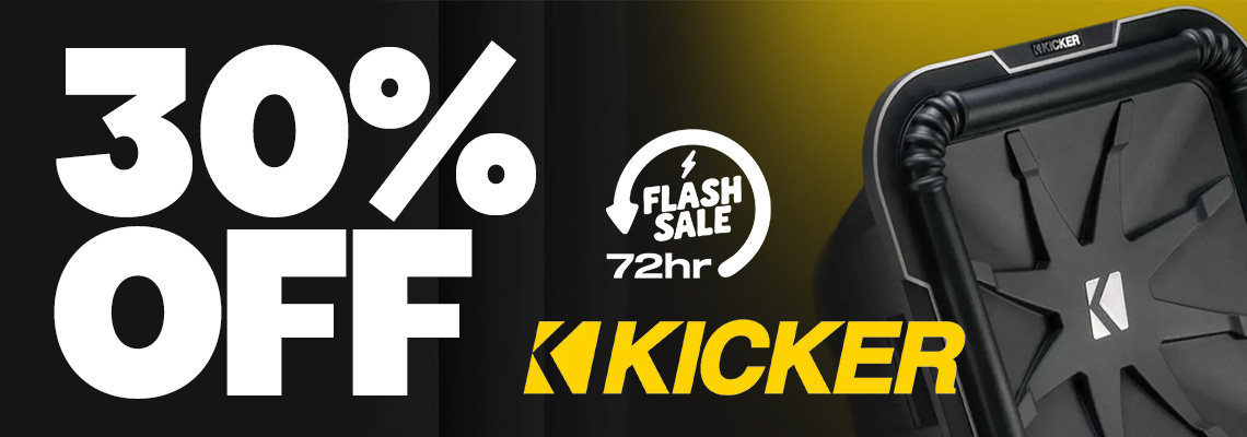 30% Off All Kicker Audio