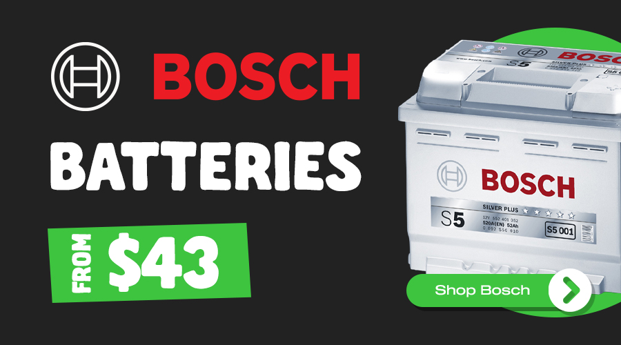 BOSCH BATTERIES FROM $ 99