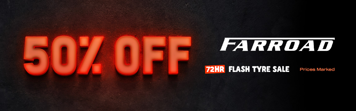 50% Off Farroad Tyres