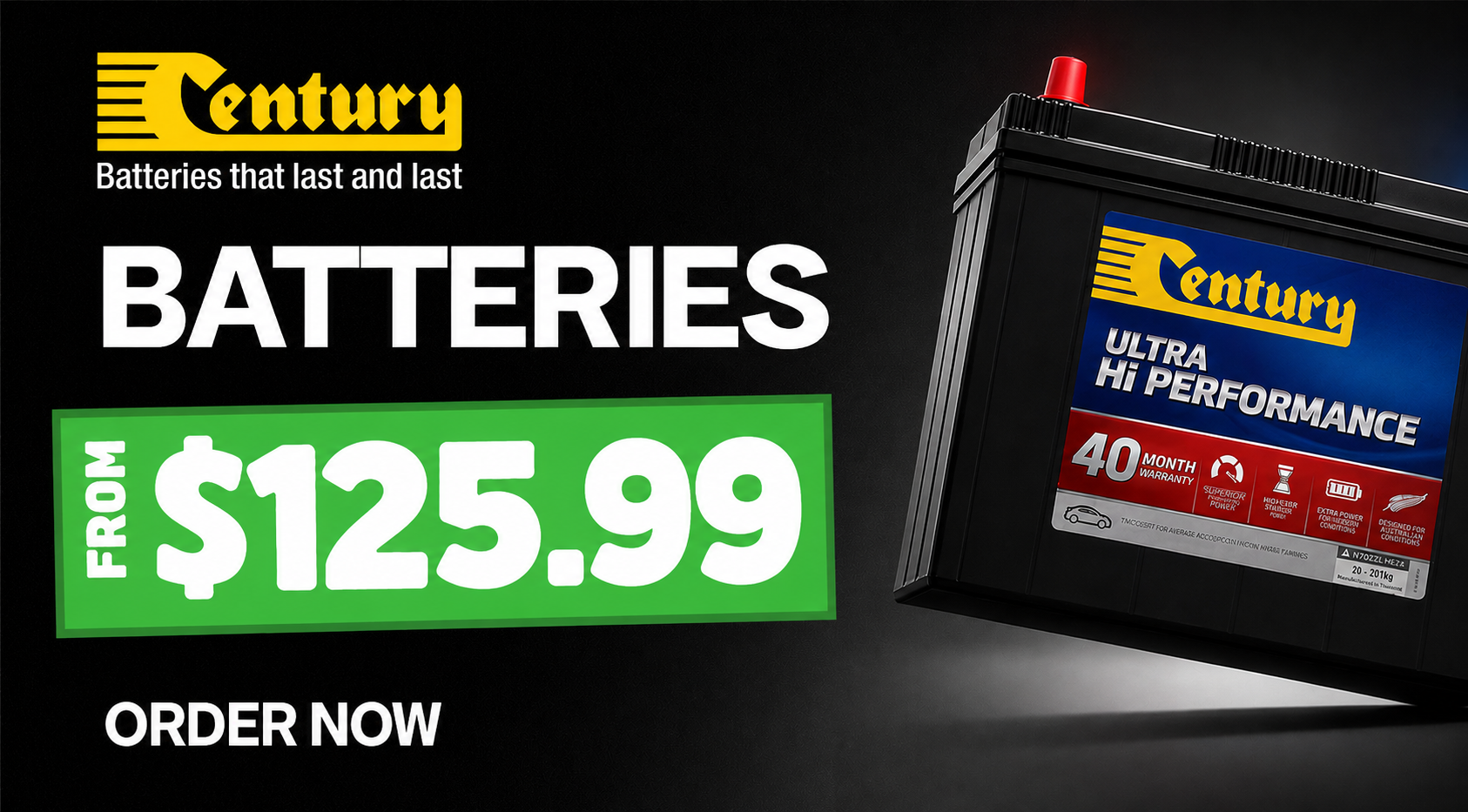 CENTURY FROM $141 CENTURY FROM $141