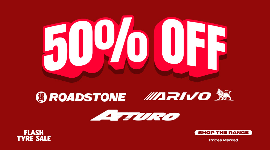  50% Off Roadstone, Arivo & Atturo Tyres