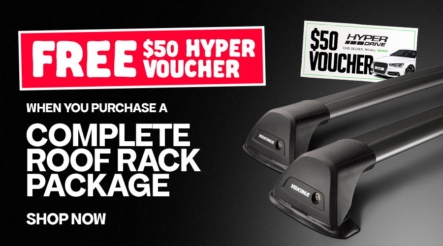 $50 Gift Voucher w/ Roof Rack Package
