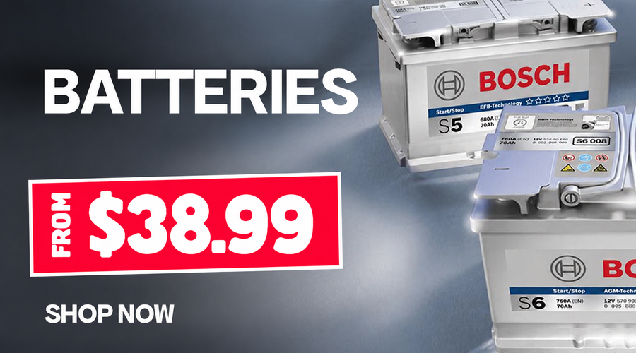Batteries from $38.99