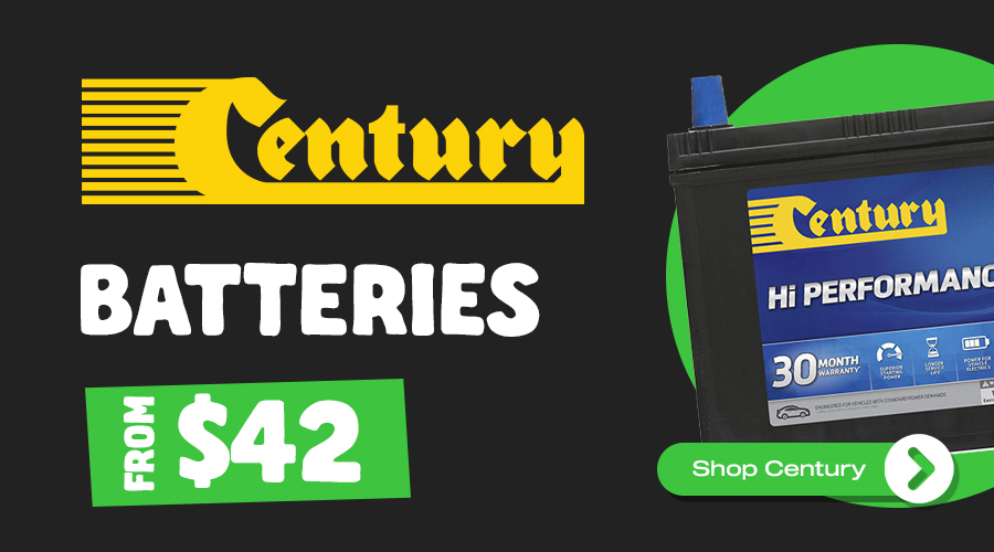 CENTURY BATTERIES FROM $34