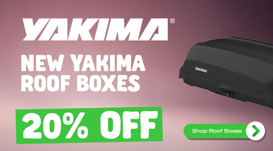 Yakima New Roof Boxes 20% Off