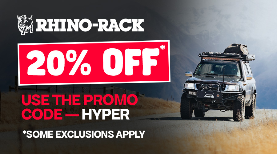 Rhino Rack - PROMO CODE - HYPER