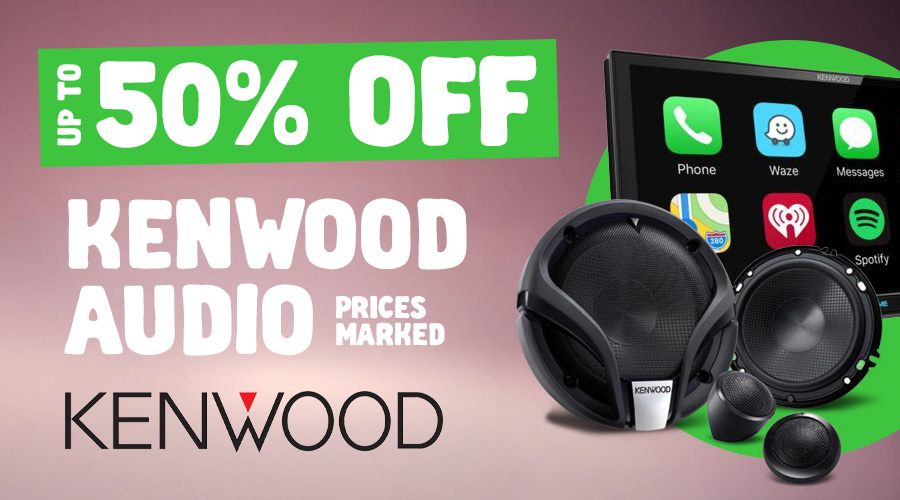 Kenwood Car Audio up to 50% OFF Kenwood Car Audio up to 50% OFF
