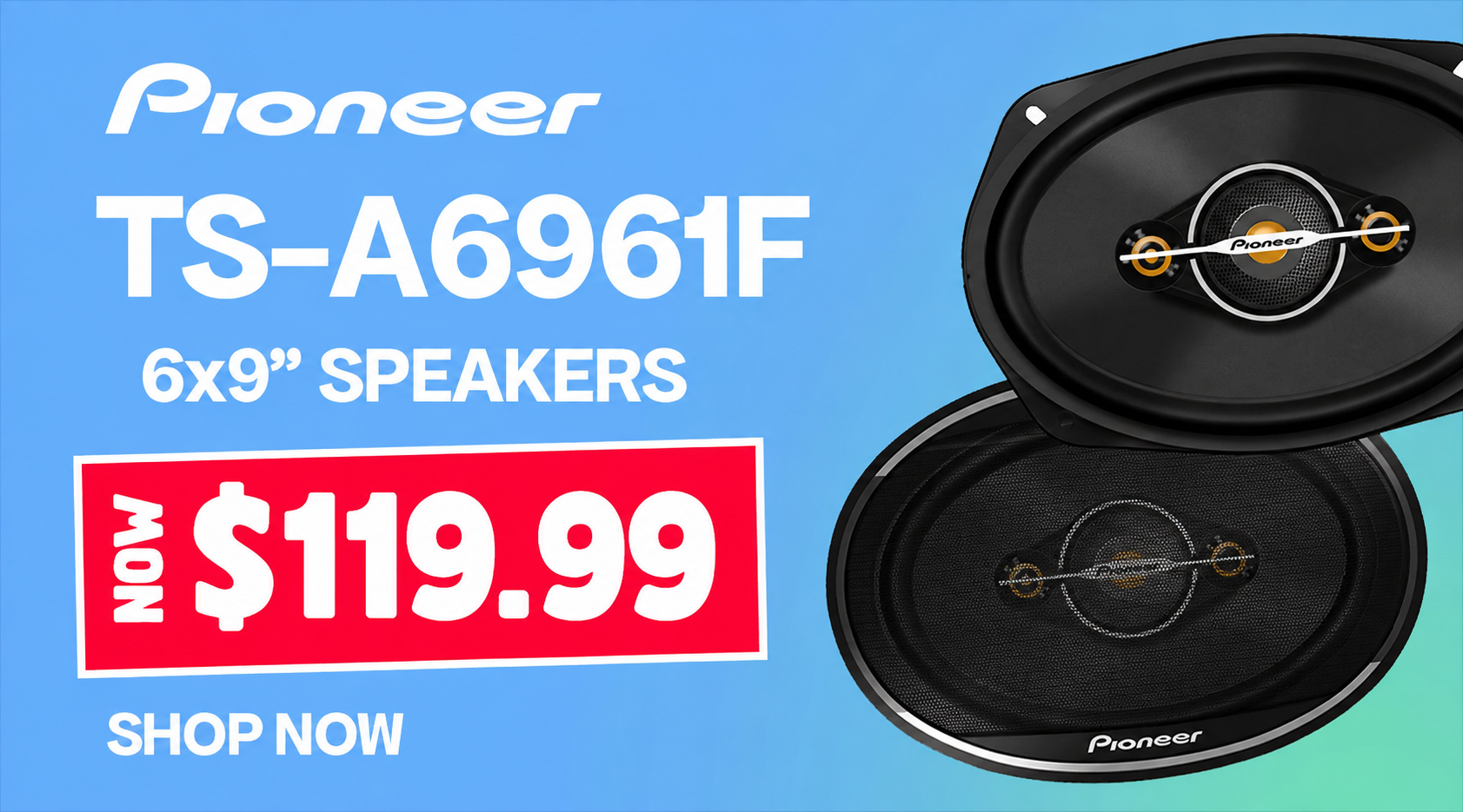 Pioneer TS-A6961F $119.99 Pioneer TS-A6961F $119.99