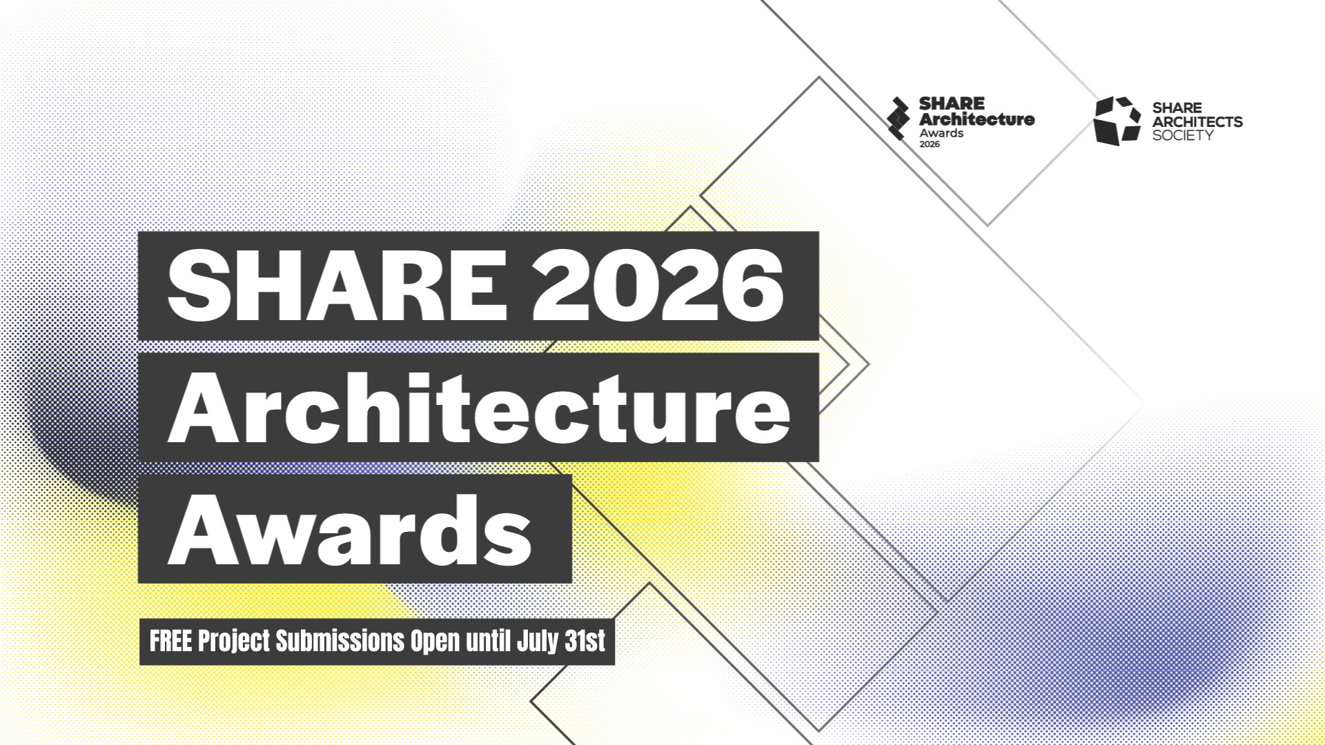 Poster SHARE Architecture Awards 2026