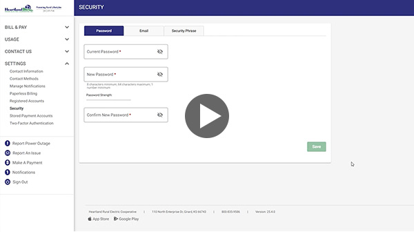 SmartHub tutorial video.