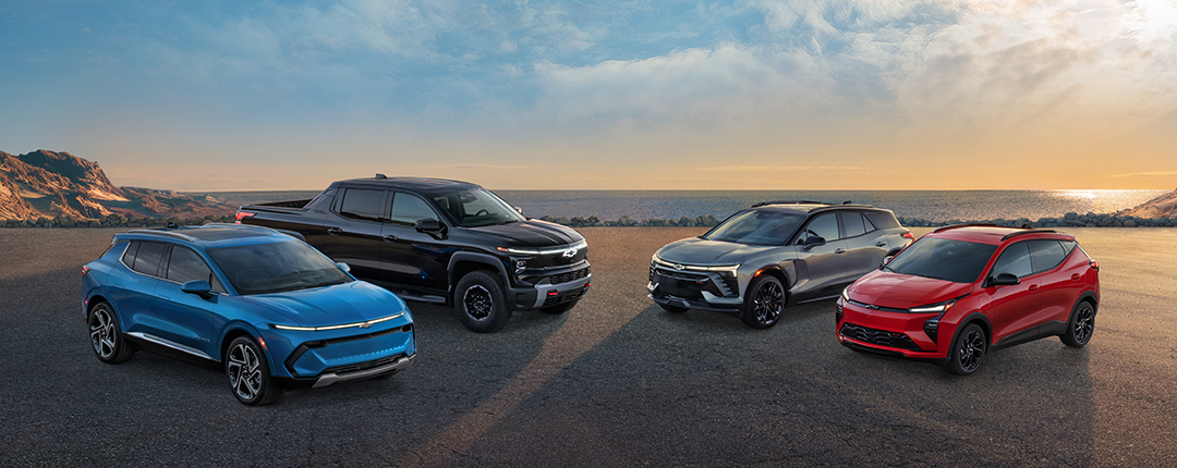Chevy EVs Group Shot