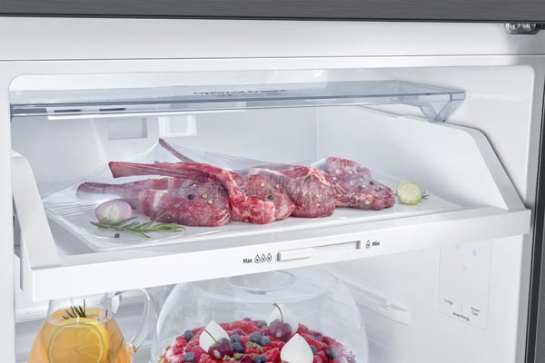 frigorifero con cassetto per carne